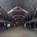 Large barn with horse stables and hay