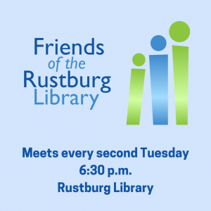 Friends of the Library Meets Every Second Tuesday at the Rustburg Library