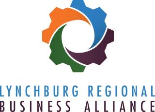Lynchburg Regional Business Alliance Multi-color cog logo