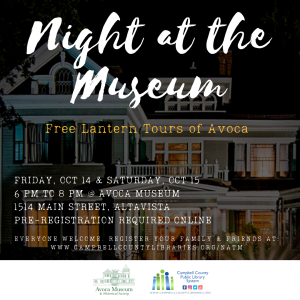 Night at the Museum Flyer by CCPLS
