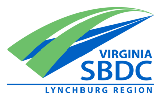 Small Business Development Center - Lynchburg Region's green and blue logo