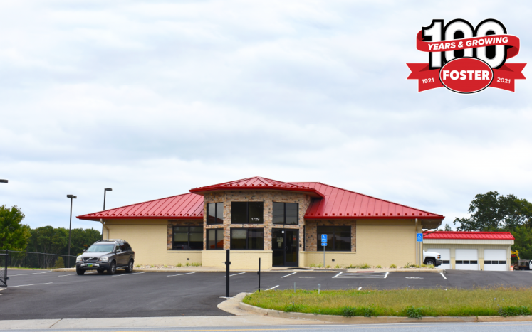 New Foster Fuels Building location on Calohan Road in Campbell County, Virginia.