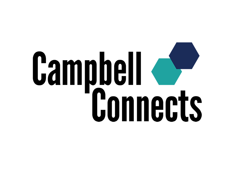 Campbell Connects logo with two interlocking hexagons
